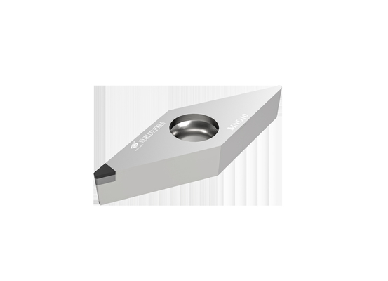 Вырезывание VBGW160404 Uncoated PCD вводит вставки инструмента карбида подсказок 1N