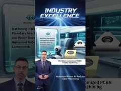 Обработка редуктора для гуманоидного робота RV